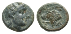Aeolis, Temnos AE 13mm. Aeolis, Temnos AE 13mm.