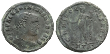 Maximinus II, as Caesar, BI Nummus. Maximinus II, as Caesar, BI Nummus.