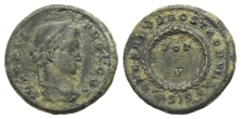 Crispus, as Caesar, BI Nummus. Crispus, as Caesar, BI Nummus.