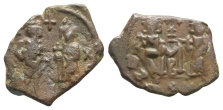 Constans II AE 40 Nummi or Follis. Constans II AE 40 Nummi or Follis.