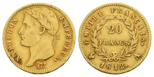 France. Napoleon I AV 20 Francs. France. Napoleon I AV 20 Francs.