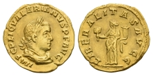 Valerian I AV Aureus. Valerian I AV Aureus.