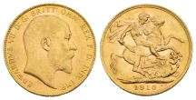 Great Britain. Saxe-Coburg-Gotha, Edward VII AV Sovereign. Great Britain. Saxe-Coburg-Gotha, Edward VII AV Sovereign.