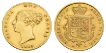 Great Britain. Hanover, Victoria AV Half Sovereign. Great Britain. Hanover, Victoria AV Half Sovereign.