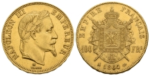 France. Napoleon II AV 100 Francs. France. Napoleon II AV 100 Francs.