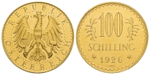 Austria. First Republic AV 100 Shilling. Austria. First Republic AV 100 Shilling.