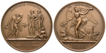 France. First Empire, Napoléon I AE Medal. France. First Empire, Napoléon I AE Medal.