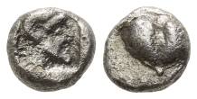 Kyrenaika, Kyrene AR Hemidrachm. Kyrenaika, Kyrene AR Hemidrachm.