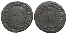 Severus II, as Caesar AE Follis. Severus II, as Caesar AE Follis.