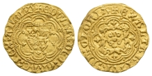 England. Plantagenet, Edward III AV Quarter Noble. England. Plantagenet, Edward III AV Quarter Noble.