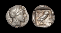 Ancient Greek Coins - Athens - Owl Tetradrachm Ancient Greek Coins - Athens - Owl Tetradrachm