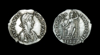 Roman Flavius Victor - Roma - Siliqua Roman Flavius Victor - Roma - Siliqua