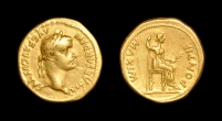 Roman Tiberius - Livia - Gold Aureus Roman Tiberius - Livia - Gold Aureus