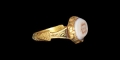 Islamic Fatimid Gold Ring with Intaglio