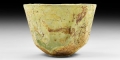 Western Asiatic Sassanian Facet-Cut Glass Cup