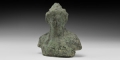Roman Steelyard Weight with Bust of Fortuna