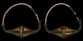 Byzantine Silver Earring Pair