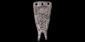 Anglo-Saxon Silver Strap Tag with Beast