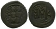 Ancient Byzantine Coins - Justin II and Sophia - Large M Follis