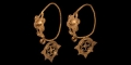 Byzantine Gold Earrings with Granular Decoration