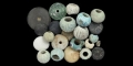 Roman Ceramic Bead and Gaming Piece Group