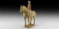 Chinese Tang Horse and Rider