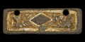 Anglo-Saxon Gilt Chip-Carved Mount