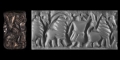 Western Asiatic Archaic Cylinder Seal with Figures