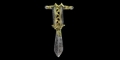 Roman Gilt Silver Crossbow Brooch