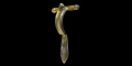 Roman Gilt Silver Crossbow Brooch