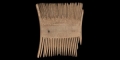 Post Medieval Wooden Double-Edged Comb