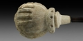 Western Asiatic Libation Spoon with Hunting Scene