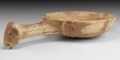 Roman Patera with Rams Head Handle