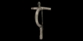 Roman Silver Crossbow Brooch