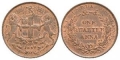 World Coins - India - EIC - 1858 - 1/4 Anna