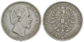 World Coins - German States - Bavaria - 1876 - 5 Marks