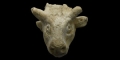 Roman Marble Head of a Bull