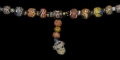 Phoenician Glass Pendant and Bead Necklace
