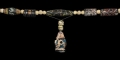 Phoenician Glass Pendant and Bead Necklace