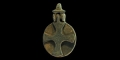 Byzantine Cross Pendant with Back Plate