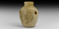 Byzantine Gilt Carved Pictorial Vessel
