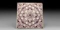Post Medieval Dutch Floral Tile Display