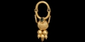 Large Parthian Gold Earring