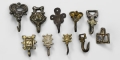 Tudor Period Silver Clothes Fastener Collection