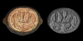 Phoenician Scarab in Bronze Pendant