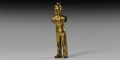 Chinese Ordos Gilt Figure