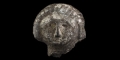 Phoenician Silver Goddess Head