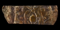 Egyptian Gold Repoussé Panel with Isis and Anubis