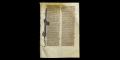 Medieval English Bible Manuscript Page