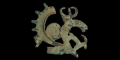 Western Asiatic Luristan Pin Finial with Animals